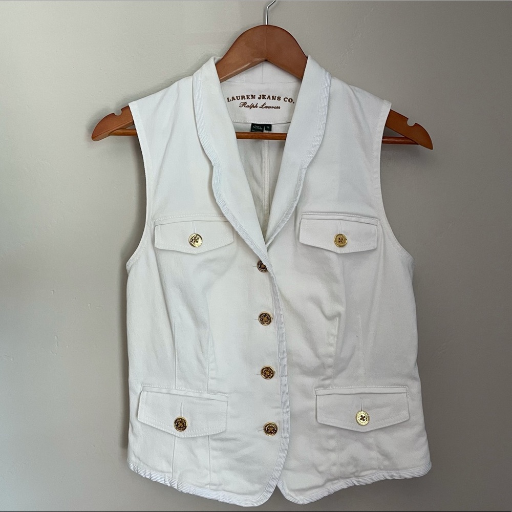 Lauren Ralph Lauren Denim Vest